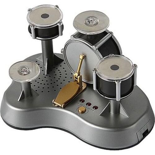 Exqusite Mini Musician Convert Drum Kit Creative Finger Touch Mini Drums Percussion Toys Give Friends Gifts