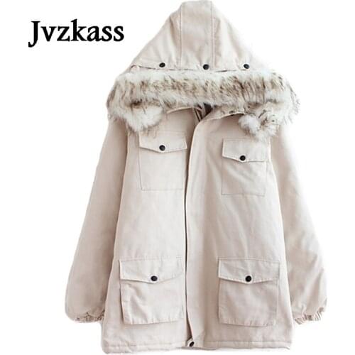 Jvzkass Women's Parkas With A Hood