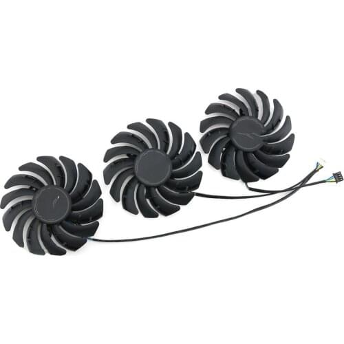 New Activity for MSI RX6800XT 6900XT GAMING TRIO Graphics card cooling fan PLD09210B12HH Accessories