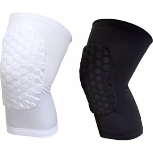 Kids Adult Pad Basketball Leg Knee Short Sleeve Protector Gear Crashproof