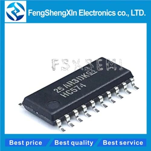 10pcs/lot 100% New original SN74HC574NSR 74HC574 HC574 SOP-20 5.2MM OCTAL EDGE-TRIGGERED D-TYPE FLIP-FLOPS IC