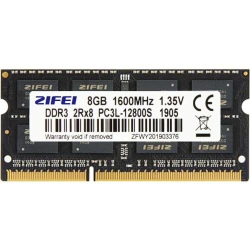 ZIFEI DDR3 ram 8gb 1600HMz DDR3L 1866HMz 1333HMz 1.35v Laptop ram memory