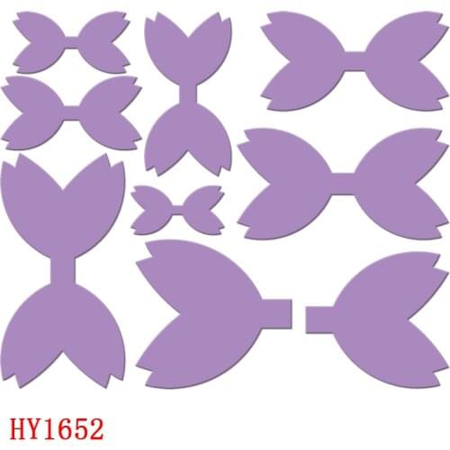 Bow Tail Cutting Dies HY1652 Wooden Dies Suitable for Common Die Cutting Machines on the Market