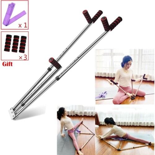 3 Bar Leg Stretcher Split Machine Extension Device Stainless Steel Leg Ligament for Ballet Yoga Exercise Training Equipment
