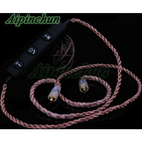 Aipinchun MMCX Headphones Wireless Bluetooth 4.1 Replacement Cable For Shure SE215 SE315 SE535 SE846 SE425 for Westone um pro