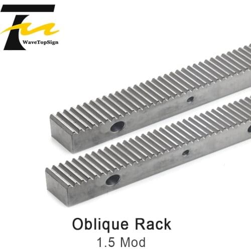 Woodworking Machine Rack 1.5 Mod 22x25x671mm Rack Oblique High Precision Teeth Precision Grinding Rack