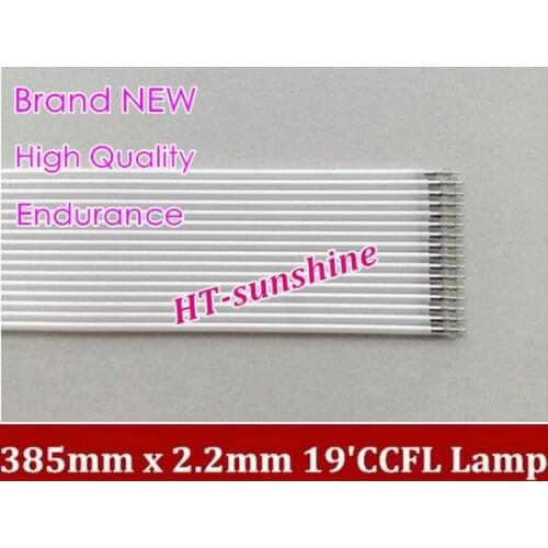Supper light 50PCS/LOT CCFL 385 mm * 2.2 mm 19" LCD Backlight Lamp Hight quality 385mm CCFL Backlight tube