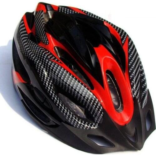 Bicycle Carbon Cycling Helmet Ultralight EPS+PC Cover MTB Road Bike Helmet Integrally-mold Cycling Helmet Cycling Safely Cap