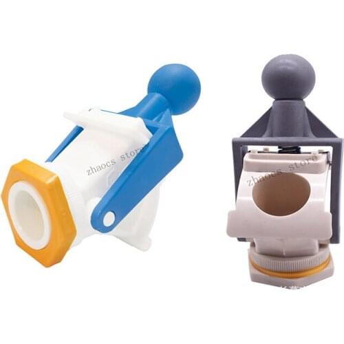 2pcs Multifunctional plastics steel honey flow valve honey gate Honey discharge valve of honey extractor beekeeping tools