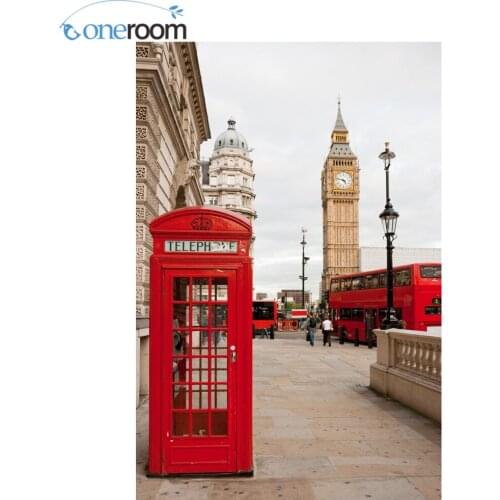 43*65CM Red Post Counted Cross Stitch DMC Cross Stitch DIY 14CT Cross-Stitch Kit Handmade Embroidery Needlework