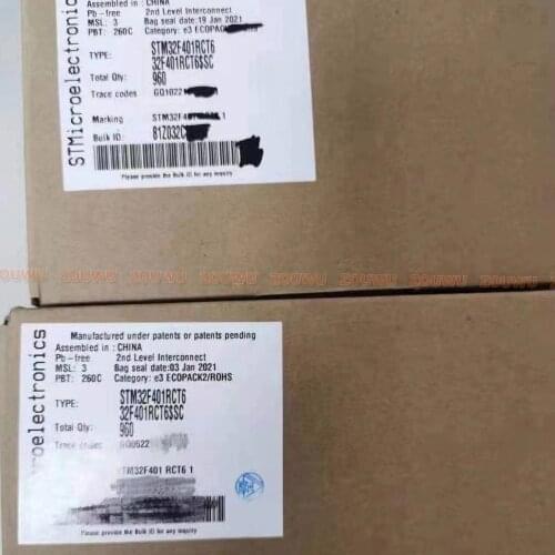 5PCS/LOT STM32F401RCT6 STM32F401 LQFP-64 lillard loja só vende 100% produtos originais