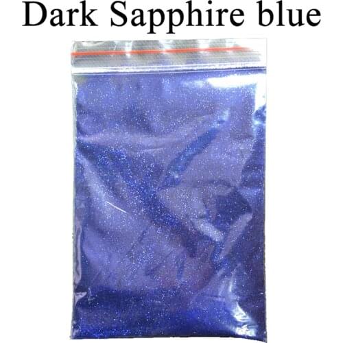 50g Dark Sapphire Blue Glitter Powder Pigment Coating for Painting Nail Decorations Automotive Arts