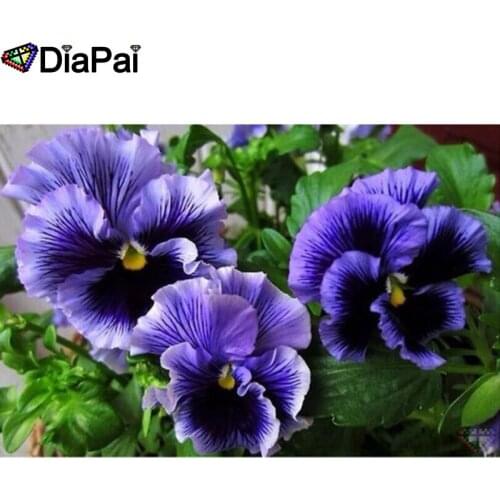 DIAPAI Diamond Painting 5D DIY 100% Full Square/Round Drill "Flower landscape" Diamond Embroidery Cross Stitch 3D Decor A24617