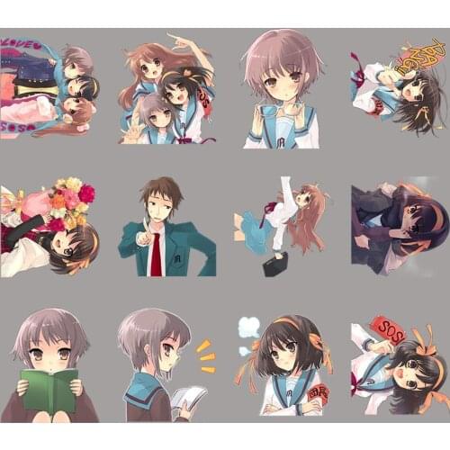 40pcs Anime Character Album Scrapbook Waterproof Decoration Sticker DIY Handmade Gift Scrapbook Sticker