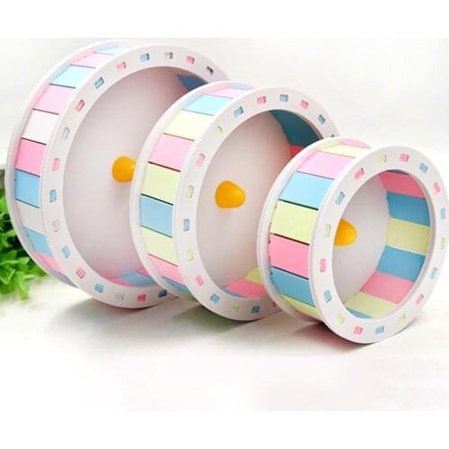 Hamster Mute Flying Saucer Exercise Wheels Golden Bear Running Disc Pet Interactive Toy