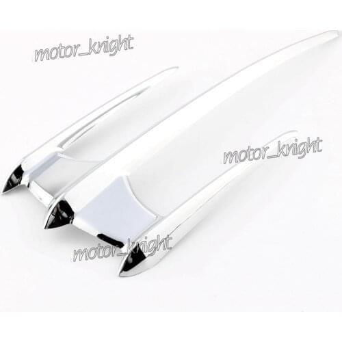 Chrome Triceptor Front Fender Accent Tip for Yamaha Raider Road Star XV1600 1700 1900 XVS1300 V Star 1100/1300/250/650/950
