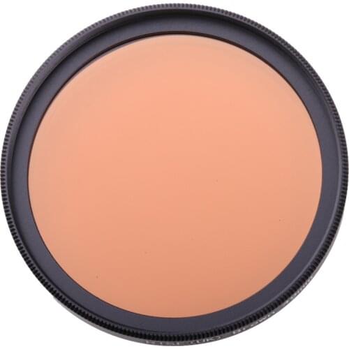 Camera Filter 52mm Full Brown Color Lens Filter for Nikon D3100 D3200 D5100 SLR Camera lens