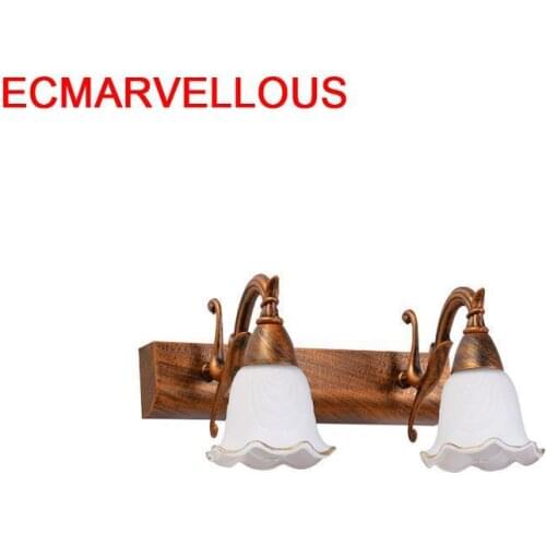 Indoor Bedroom Mirror Light Coiffeuse Avec Miroir Modern Aplique Luz Pared Wandlamp LED Applique Murale Luminaire Wall Lamp