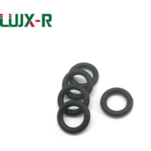 LUJX-R 2mm O Ring Seal Nitrile Rubber Washer Sealing Black Liner O-ring OD5/6/7/8/9/10/11/12/13/14/15/16 Oil Proof Orings Gasket