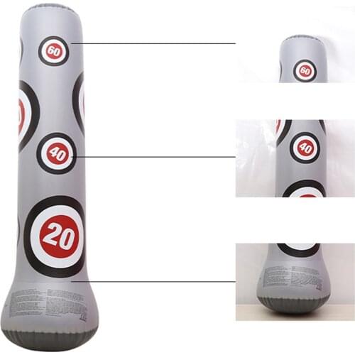 Inflatable Punching Bag Strength Training Stand Boxing Workout Fitness Toys