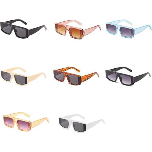 2 Style Different Square Fashion Women Sunglasses Trendy Travel Outdoor Fishing Brand Design Vintage Eyewear Newest Black Green