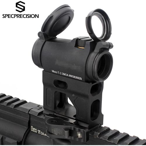 Specprecision Tactical Airsoft 2.26Inch Unity T2 Sight Mount With Fast QD Lever 2021Ver