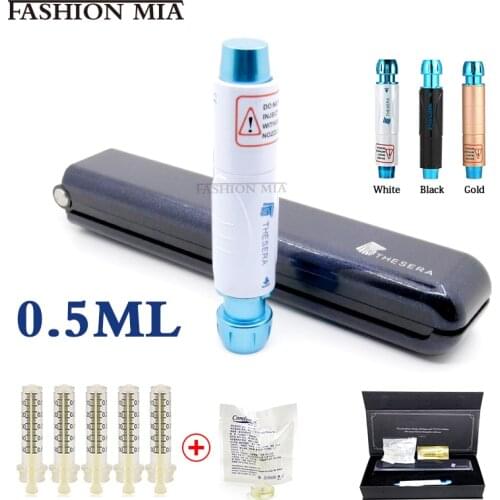 0.5ml Sterile Hyaluronic Acid Pen Kit Syringe Atomizer Hyluron Pen High Pressure Acid Gun for Anti Wrinkle Lip Filler Injection