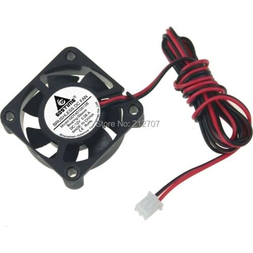 10pcs/lot Gdstime 3D Printer Cooling Fan 40mm 4010s 40*40*10mm 12V 2Pin 1M Wire