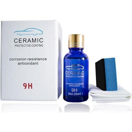 10 Hardest 30ml non-flammable Hydrophobic nano Ceramic Coating for car paint boat paint