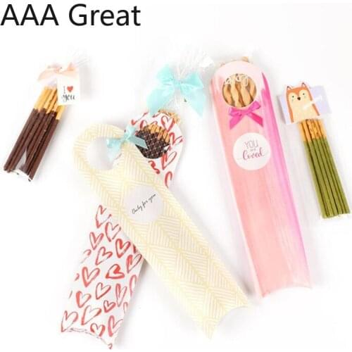 50Pcs/Lot Paper Gift Box Wedding Kraft Paper Cake Food Packaging Candy Cookies Boxes Birthday Striped Dots Christmas Decorations
