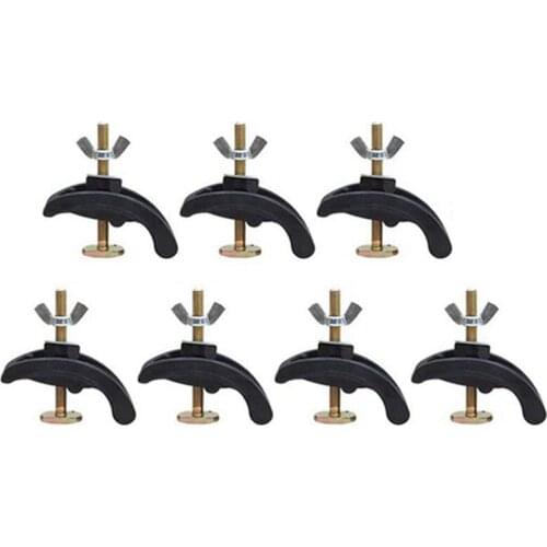 7Sets 85mm CNC Milling Engraving MAChine Part PrESS Plate Clamp Fixture Fastening Platen Router for T-Slot Working Table