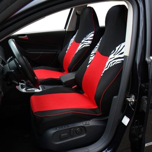 AUTOYOUTH Front Car Seat Cover Universal Fit for Most Bucket Seat Red Car-Styling Car Accessory Car Seat Protector 1PC