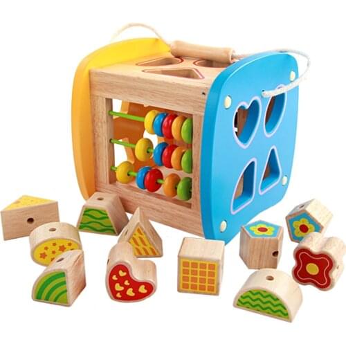 Wooden Bead Maze Educational Toys for Children Baby Wooden Toy Child Wooden Toys Birthday Gift
