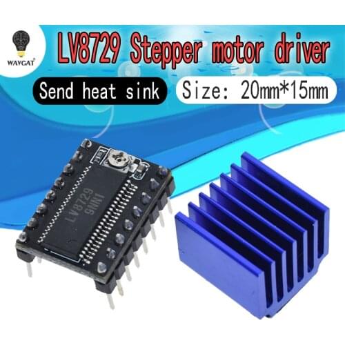 LV8729 Stepper Motor Driver 4-layer Substrate Ultra Quiet Driver LV8729 Driver Support 6V-36V Full Microstep Driver Controll