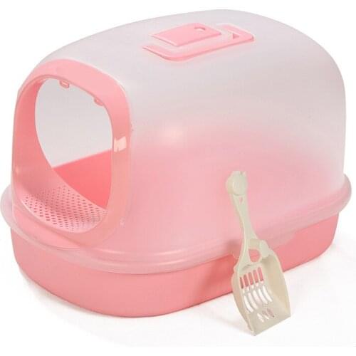 Double-decked Cat Basin, Super Large Pine, Fully Enclosed Cat Sand Basin, Bentonite Sand Toilet, Deodorizing Grid Box, Drawer