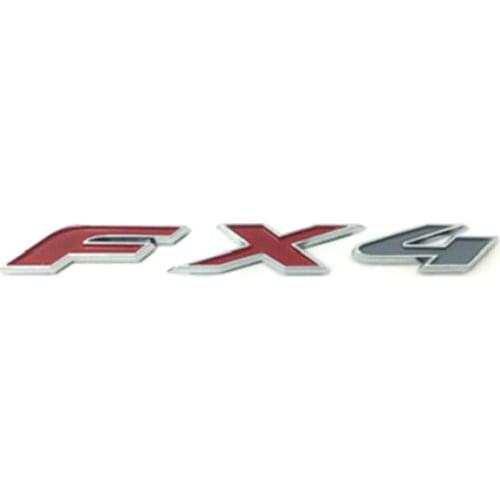 Chrome Plating Fx4 S-UMMIT Black COM-PASS Pat-riot Auto Emblem Badge Sticker