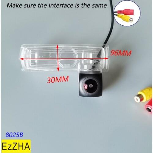 EzZHA CCD HD Color Fisheye Camera For Toyota Camry ( 2007 - 2012 ) Car Rear View Camry Camera Night Reverse Backup