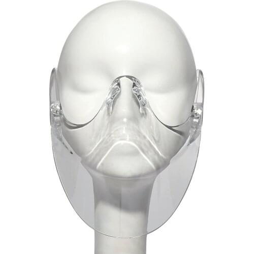 Face Shield Anti-fog Mask Face Mask Transparent Protection Anti-splash New Isolation Transparent Mask Food Cover Clear Mask