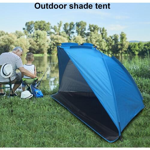 Outdoor Sports Sunshade Camping Tent Fishing Picnic Beach Park 170T Polyester Tents Rainproof Sun Shelter Camping Accessories