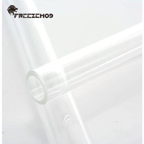 2pcs Acrylic Tube FREEZEMOD 50CM Transperant Hard Pipe for OD12/14/16mm Water Cooler Modding High Quality Super Transperant