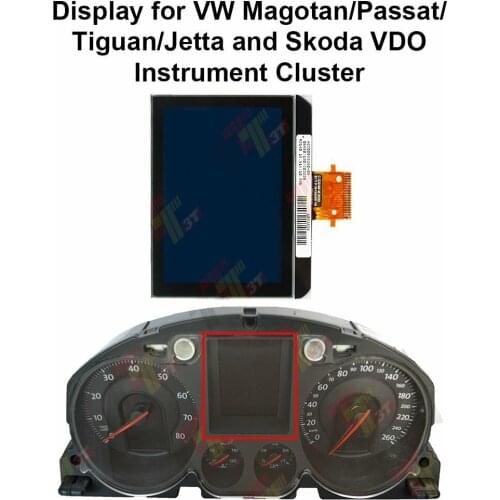 LCD Pixel Repair Display for VW Magotan Golf V Passat Tiguan Jetta Bora For Seat Skoda VDO Instrument Cluster A2C00043350