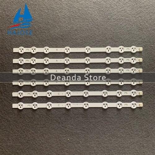 LED strip 8leds For LG Innotek 42FHD-L NDV REV0.2 A+C Type Hitachi 42HXT12U 42HXT42U PHILIPS 42PFL3008H12 VES420UNDL-N01
