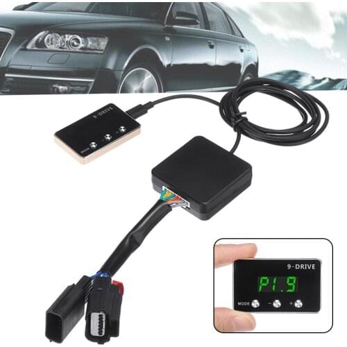 Car Electronic Throttle Controller 9 Modes Racing Accelerator Potent Booster for Jeep Wrangler JK for Challenger