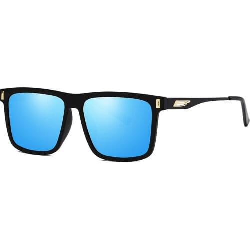 Square Polarized Metal Frames Are Used Both Men and Women Sunglasses Driving Fishing Outdoor Design Master Elaborate Sun Glasses