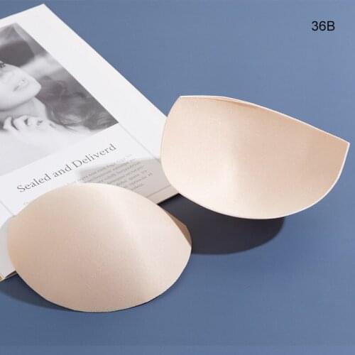 Reusable Breast Pads Washable Breast Cup Breathable Sponge Breast Insert Wedding Evening Dress Accessories Clothing HSJ88