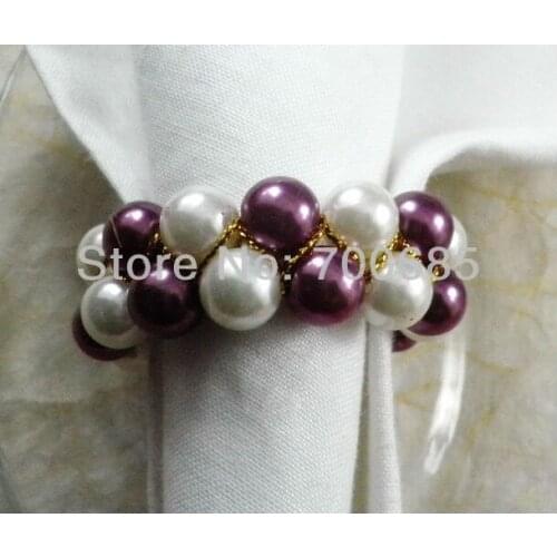 Aliexpress sold beaded wedding napkin ring
