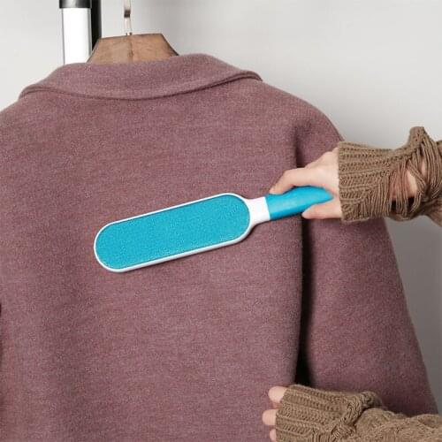 2Pcs/Set Double sided Reusable Cleaning brush Clothes lint removal Static brush home coat Suit Brush Pet hair remover
