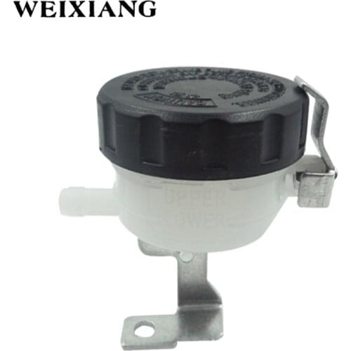 Universal Refit Motorcycle Foot Rear Brake Master Cylinder Tank Oil Cup Fluid Bottle Reservoir