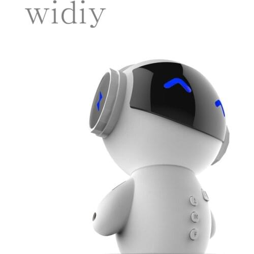 YUDA cute robot Bluetooth connection speaker electronic gift With mobile phone remote wireless card subwoofer Speaker