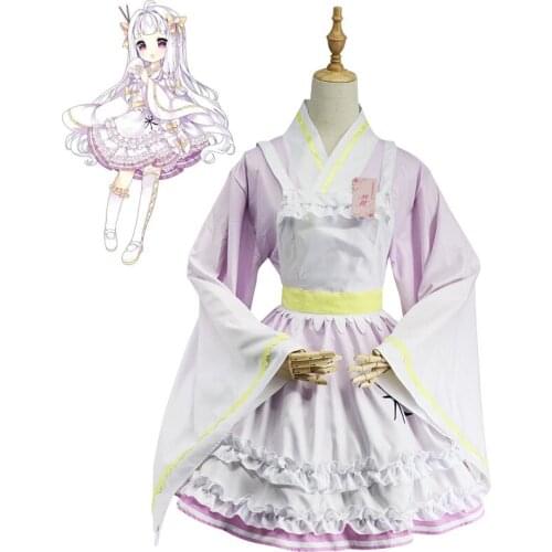 Game Cuisine Dimension Cosplay Costumes Steamed Rice Cosplay Dress Halloween Carnival Party Women Cosplay Costume